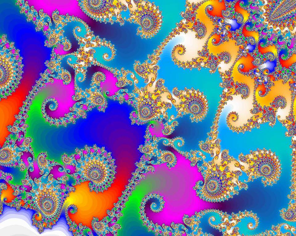 golden buddha fractal image